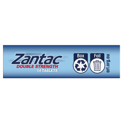 Zantac Double Strength 24 Hour 300mg - 14 Tablets for Extended Relief