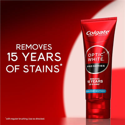 Colgate Optic White Pro Series Stain Prevention Toothpaste 80g - Reveal Your Radiant Smile