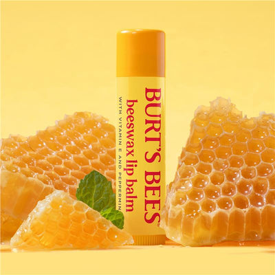 Burt's Bees Beeswax Lip Balm 4.25g - 100% Natural Moisturizer