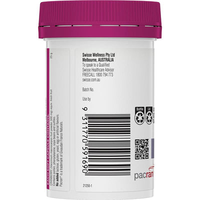 Swisse Cranberry PACRAN® 25000mg – Urinary Support, 30 Capsules
