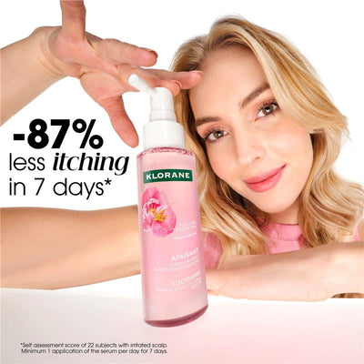 Klorane Serum With Organic Peony 100ml - Soothing Hair Care