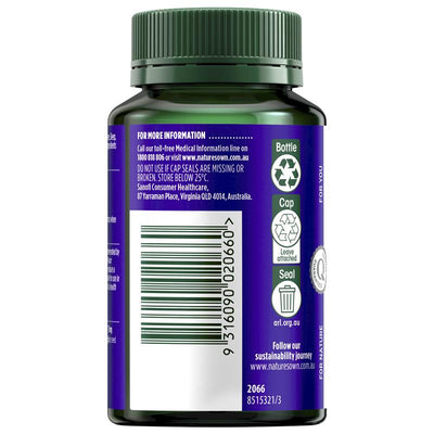 Nature's Own Valerian-Free Sleep + Magnesium, 60 Tablets