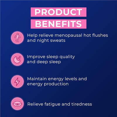 Ostelin Menopause Support 60 Tablets - Relief for Menopause Symptoms
