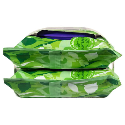 Swisspers Eco Aloe Vera Biodegradable Facial Wipes - Twin Pack (2 x 25 Wipes)