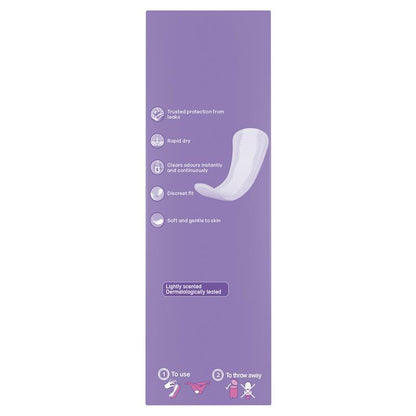 Always Discreet Level 3 Incontinence Liners with Odour Control, 24 liners