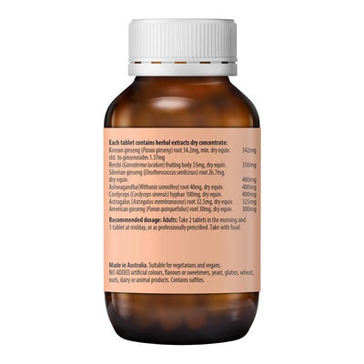 Fusion Energy 60 Tablets - Natural Energy Boost