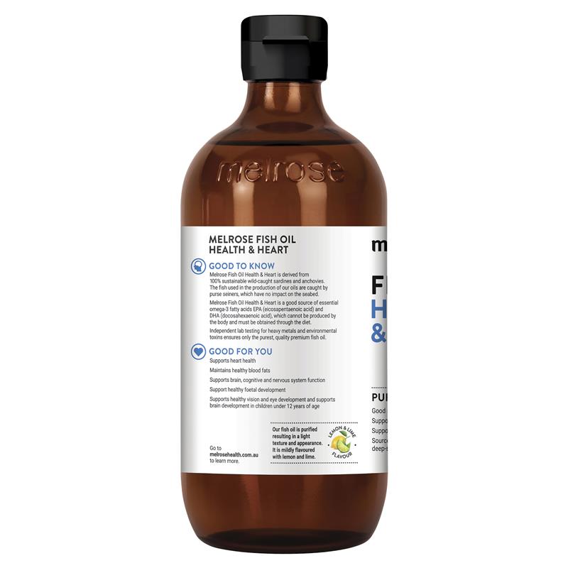Melrose Omega-3 Fish Oil 500ml - Sustainable EPA & DHA