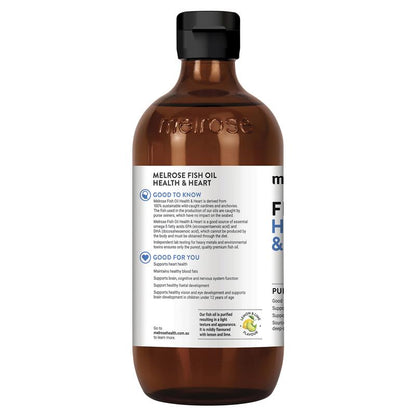 Melrose Omega-3 Fish Oil 500ml - Sustainable EPA & DHA