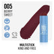 Rimmel Kind & Free Clean Multi-Stick 005 Berry Sweet Rich Purple – view 3