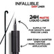 L'Oreal Paris Matte Signature Eyeliner 01 Ink – view 3