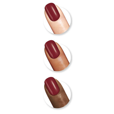 Sally Hansen Miracle Gel Nail Polish Cant Beet Royalty 14.7ml - Long-Lasting Gel Finish