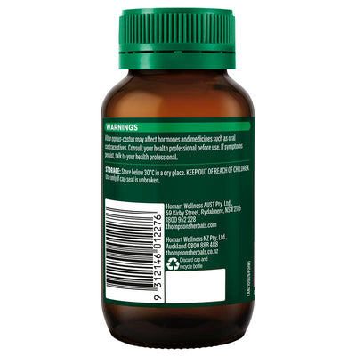 Thompson's Vitex 1500mg Capsules - One-A-Day, 60 for PMS Relief