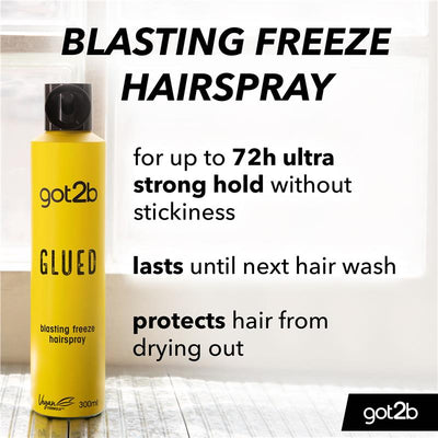 Got2b Glued Hairspray 300ml - Ultimate Freeze Hold