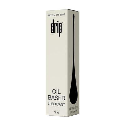 Drip Organic Oil-Based Lubricant 75ml – Silk Coconut & Hemp Oil for Smooth Massage