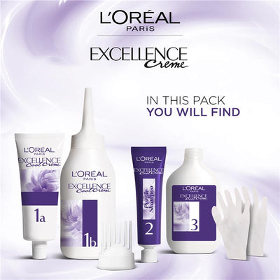 L'Oreal Paris Excellence Cool Creme Permanent Hair Colour 7.11 Ultra Ash Blonde