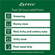 Zyrtec 10mg - 10 Tablets – view 4 - Auzzistore