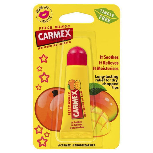 Carmex Lip Balm Peach Mango Squeeze Tube - 10g