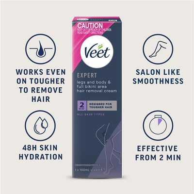 Veet Expert Hair Removal Cream - 100ml
