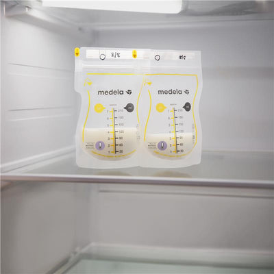 Medela Breast Milk Storage Bags 180ml - 25 Pack for Convenient Milk Storage