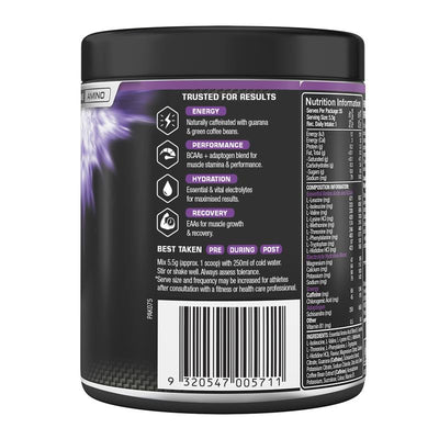 Vital Strength Amino Max EAA Grape 300g - Essential Amino Acids for Performance