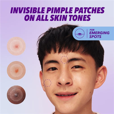 Benzac Power Patch - 24 Pack of Invisible Pimple Patches