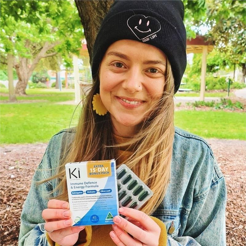 Ki Immune Defence & Energy Formula with Astragalus & Shiitake - 60 Tablets