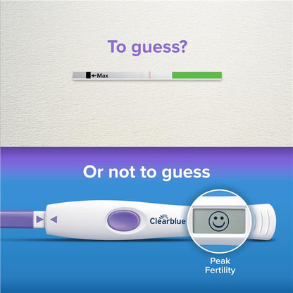 Clearblue Advanced Dual Hormone Digital Ovulation Test Kit, 20 Pack