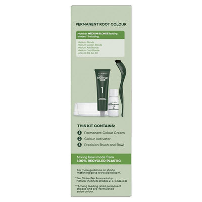 Clairol Root Touch Up Natural Instincts 8 Medium Blonde - Permanent Hair Colour (35g)