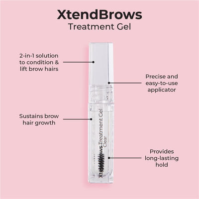 MCoBeauty Tinted Brow Hold Treatment Gel Clear - Perfectly Defined Brows