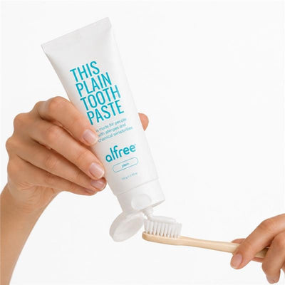 Alfree Plain Toothpaste 100g - Gentle Oral Care