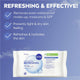 NIVEA 3in1 Refreshing Cleansing Wipes for Normal & Combination Skin - 25 Pack – view 3 - Auzzistore