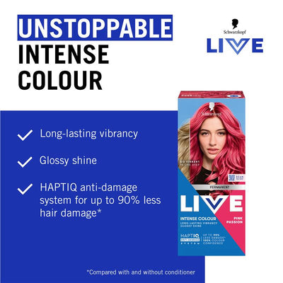 Schwarzkopf Live Colour Permanent Pink Passion - 1 Pack