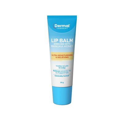 Dermal Therapy Lip Balm with Manuka Honey 10g - Ultimate Lip Hydration