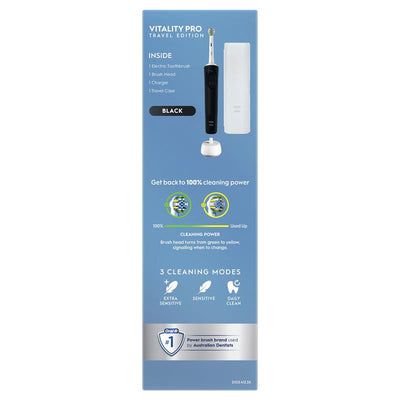 Oral-B Pro 300 Electric Toothbrush - Everyday Clean Black