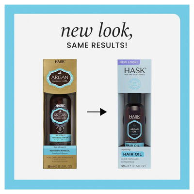 Hask Argan Oil Repairing Shine Oil 59ml - Restore & Strengthen