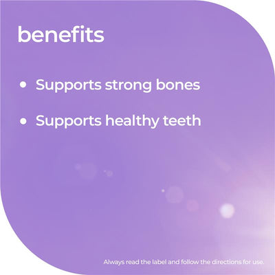 Nature's Way Kids Smart Calcium + Vitamin D 50 Chewable Capsules - Essential Growth Support