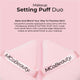 MCoBeauty Makeup Setting Puff Duo – view 4