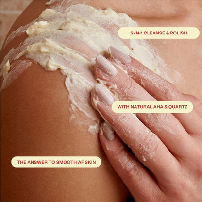 Epzen AHA Exfoliating Body Wash with Natural Quartz - 200ml