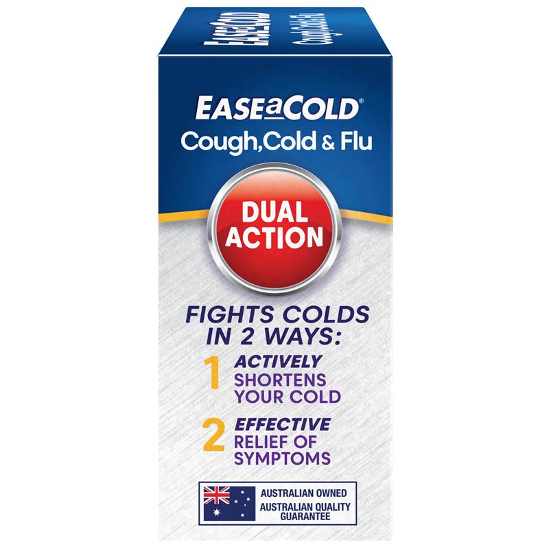 EASEaCOLD Cough, Cold & Flu Day & Night - 24 Capsules-Auzzi Store