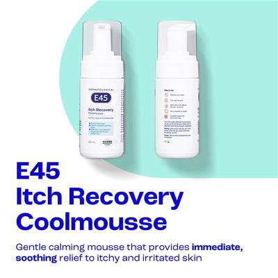 E45 Itch Recovery CoolMousse 100ml - Soothe Dry, Irritated Skin