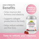 Nature's Way Adult Vita Gummies Sugar Free High Strength Collagen 50 Gummies - Skin Firmness & Elasticity – view 4