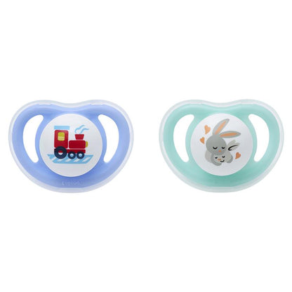 Pigeon MiniLight Pacifier Twin Pack - Size S (0+ Months)