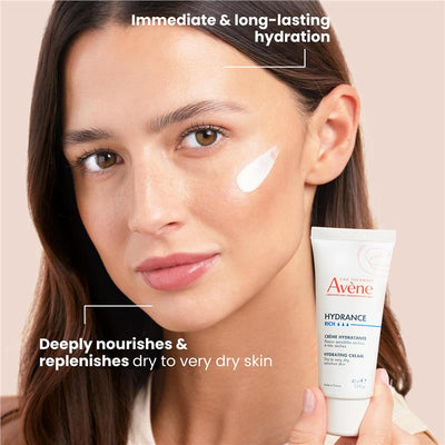Avène Hydrance Rich Hydrating Cream 40ml - Intense Moisturiser for Dehydrated Skin