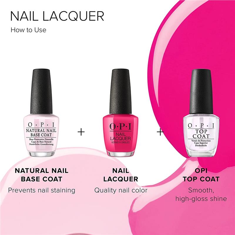 OPI Nail Lacquer Malaga Wine Nail Polish 15ml