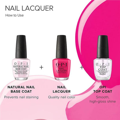 OPI Nail Lacquer Malaga Wine Nail Polish 15ml
