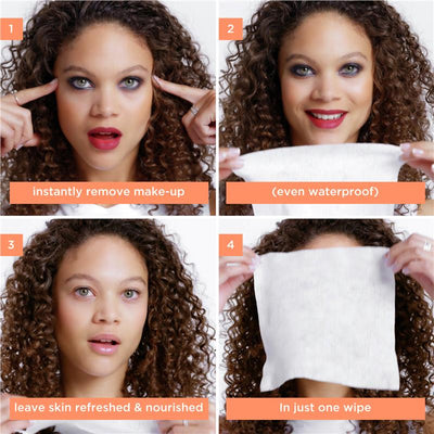 Simple Micellar Instant Glow Facial Wipes (20 Pack)