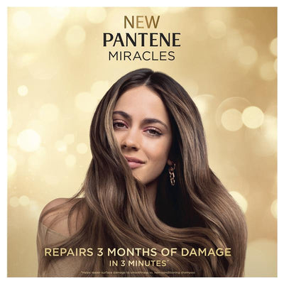Pantene Miracles Hyaluron Clarify & Hydrate Silicone-Free Shampoo 375ml - Deep Cleansing & Hydration