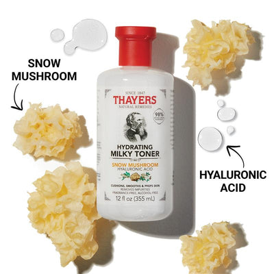 Thayers Hydrating Milky Toner with Snow Mushroom & Hyaluronic Acid - 355ml