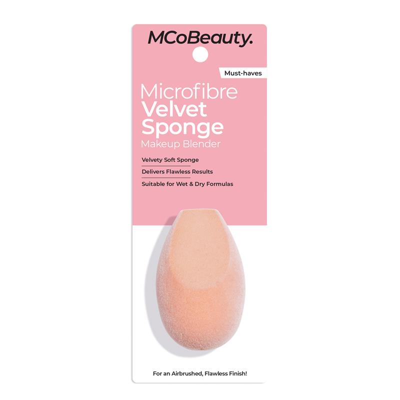MCoBeauty Microfibre Velvet Makeup Blender Sponge