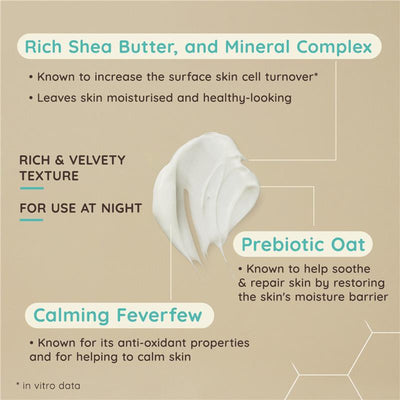 Aveeno Calm and Restore Rehydrating Night Cream - 50ml